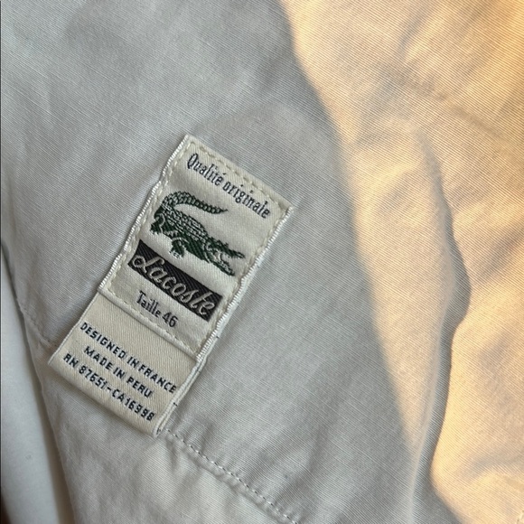 Lacoste Men's Khaki Chinos - Picture 6 of 6